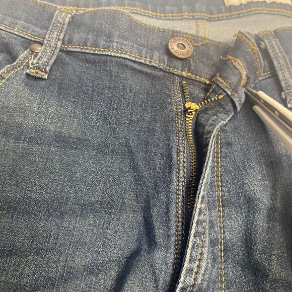 WRANGLER Men’s Relaxed‎ Boot Jeans Size 36X32 Blue SEE DESCRIPTION - Picture 8 of 9